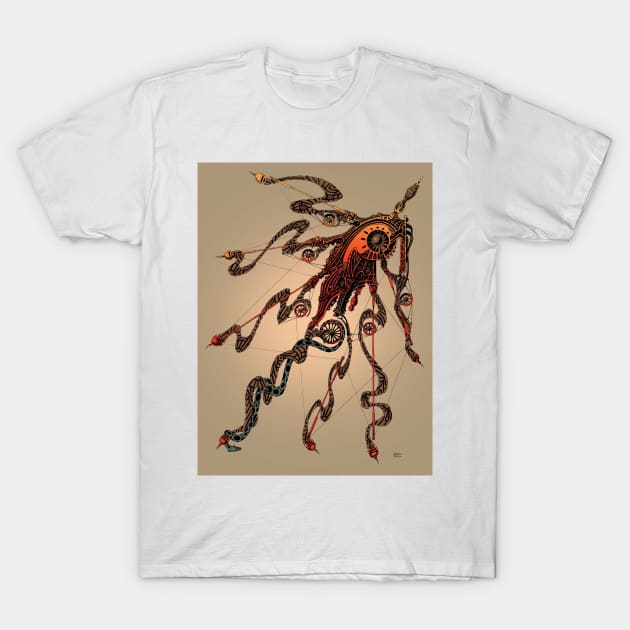 Mechanical Abstract I T-Shirt by bensmall